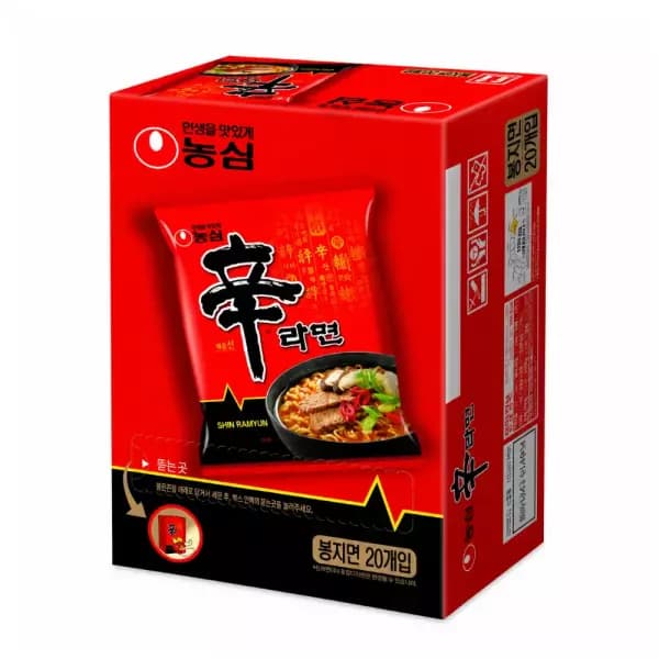 [토스쇼핑] 농심 신라면, 120g, 20개 (13,651/무료) (13,651원 / 무료배송)