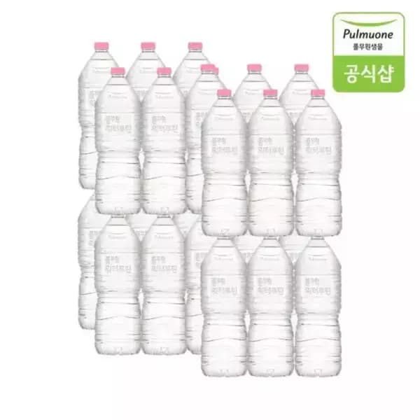 [기타] [ns몰] 풀무원샘물 무라벨 생수 2L X 24병 (10,500원/배송비지원) (무료배송)