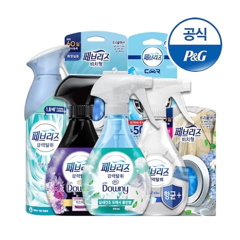 [오늘의집] 페브리즈 차량용 방향제 2.2ml 3개(2개입+1개입) (9,586원 / 무료배송)