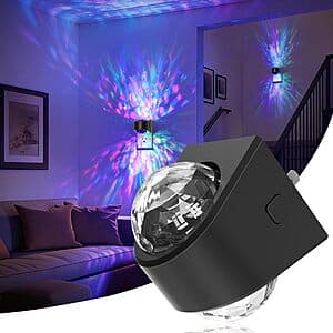 [Amazon] JandCase Plug-In Galaxy Night Light w Dusk-to-Dawn Sensor ($6.99 / (약: 9,890원))