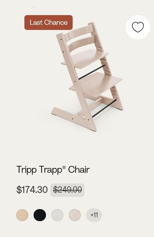 스토케 Tripp Trapp® Chair $174.30 등 최고 50프로 세일