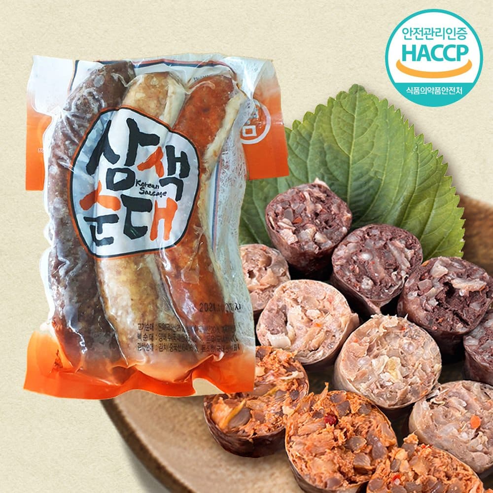 [옥션] 가마솥 모듬순대 400g x 2팩 (11,920원/무료배송)