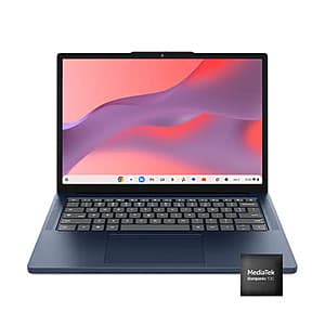 [Slickdeals] Lenovo IdeaPad Slim 3 Chromebook: MediaTek Kompanio 540, 14" WUXGA, 4GB, 64GB eMMC ($189.00 / (약: 267,435원))