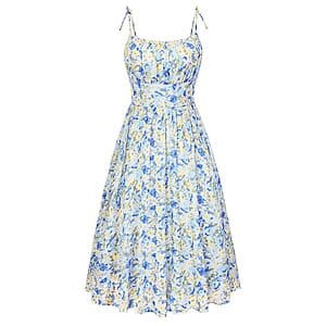 [Amazon] Belle Poque Women’s Floral Spaghetti Strap Midi Sundress ($23.98 / (약: 33,931원))