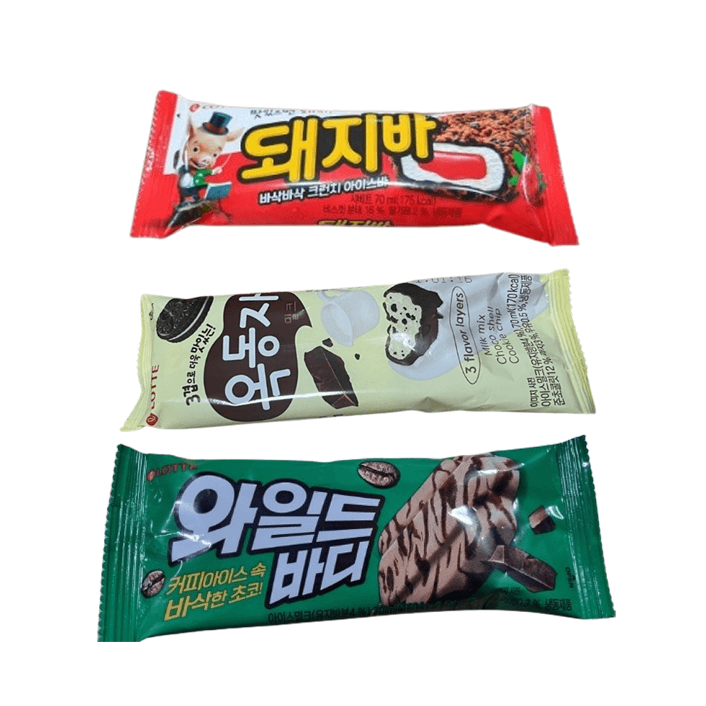 [옥션] 옥동자/돼지바/와일드바디 각 10개씩 30입 (14,040/무료) (14,040원 / 무료배송)