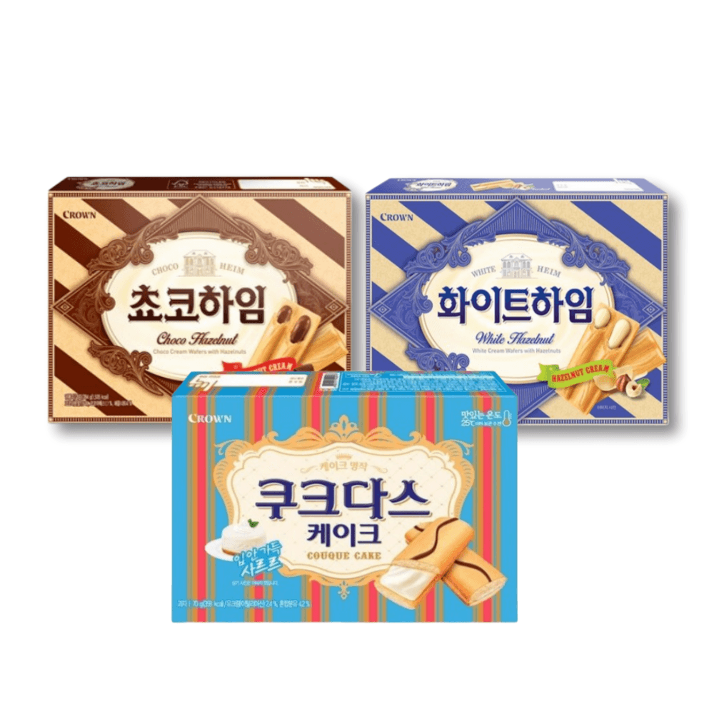 [지마켓] 크라운 쿠크다스 쵸코케이크 202G 3개 (12,750원/무료) (무료배송)