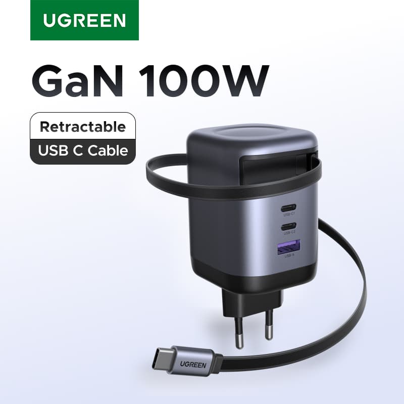 [알리익스프레스] UGREEN 100W GaN 충전기 25 (32,078원 / 무료배송)