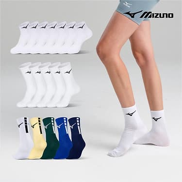 [톡딜]미즈노 데일리 중목 양말 5켤레 (10,900원/무료)