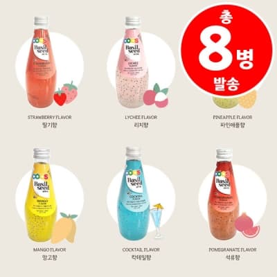 [임박몰] [JG9][39%] 쿠스 바질시드 드링크 ★구성선택★ (5,900원 / 무료배송)