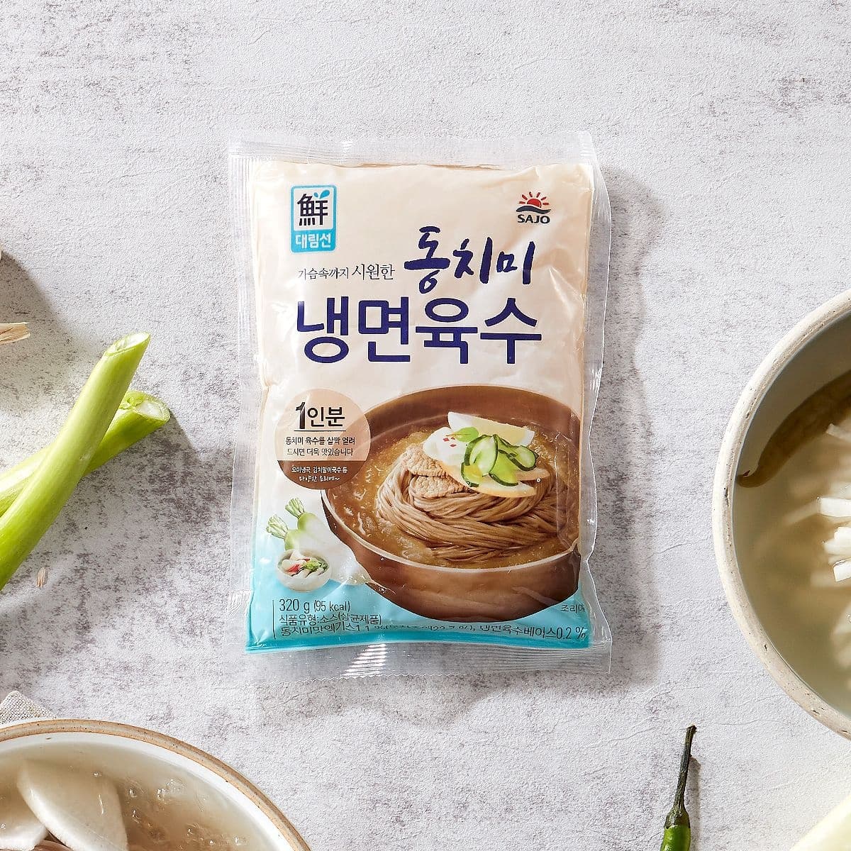 [롯데온] 사조 대림 동치미 냉면육수 30봉 (14,080원 / 무료배송)