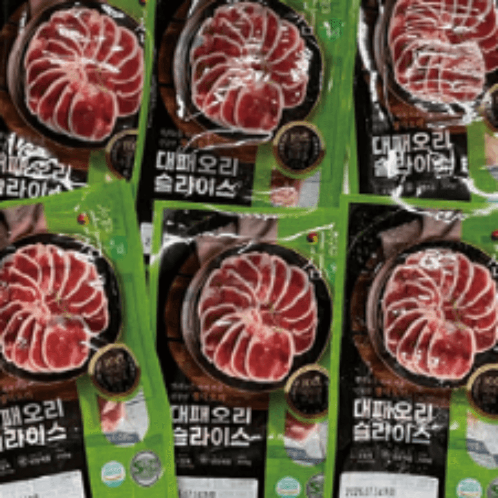 [지마켓] 농협 생오리1kg 농협안심오리 대패 오리 슬라이스 200g x 5팩 (17,720원 / 무료배송)