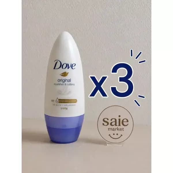 [지마켓] 도브 데오드란트 롤온 40ml 오리지널 3개 (7,960원 / 무료배송)