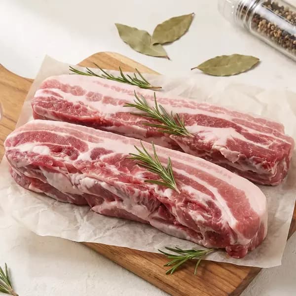 [지마켓] 바베큐/수육용 통삼겹살 총 2KG (18,900원/무료) (무료배송)
