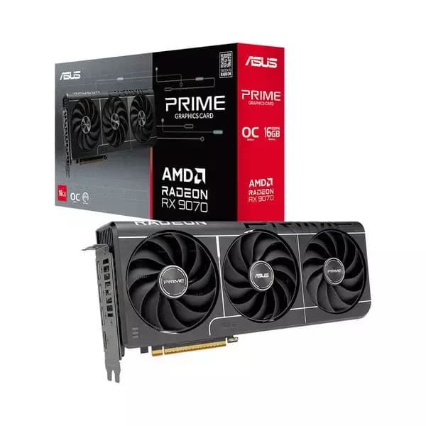 [지마켓] ASUS PRIME 라데온 RX 9070 EVO OC D6 16GB 인텍앤컴퍼니 (899,000원 / 무료배송)