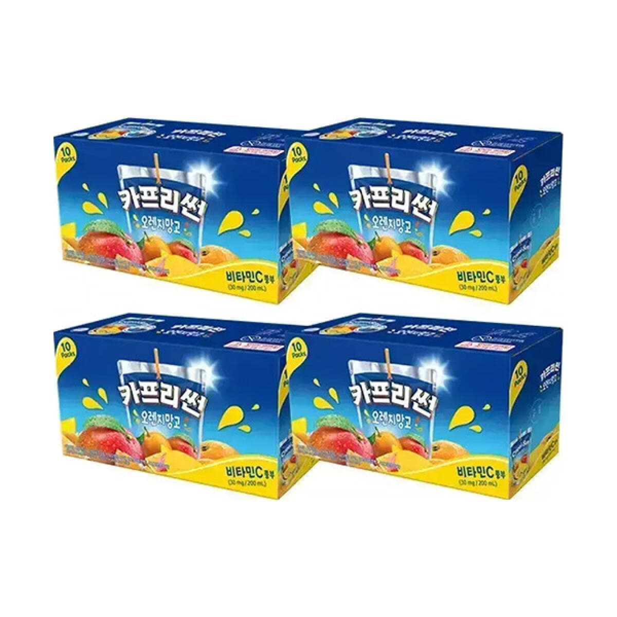 [11번가] 카프리썬 오렌지망고 200ml 40개 (티멤 15,130원/무료) (무료배송)