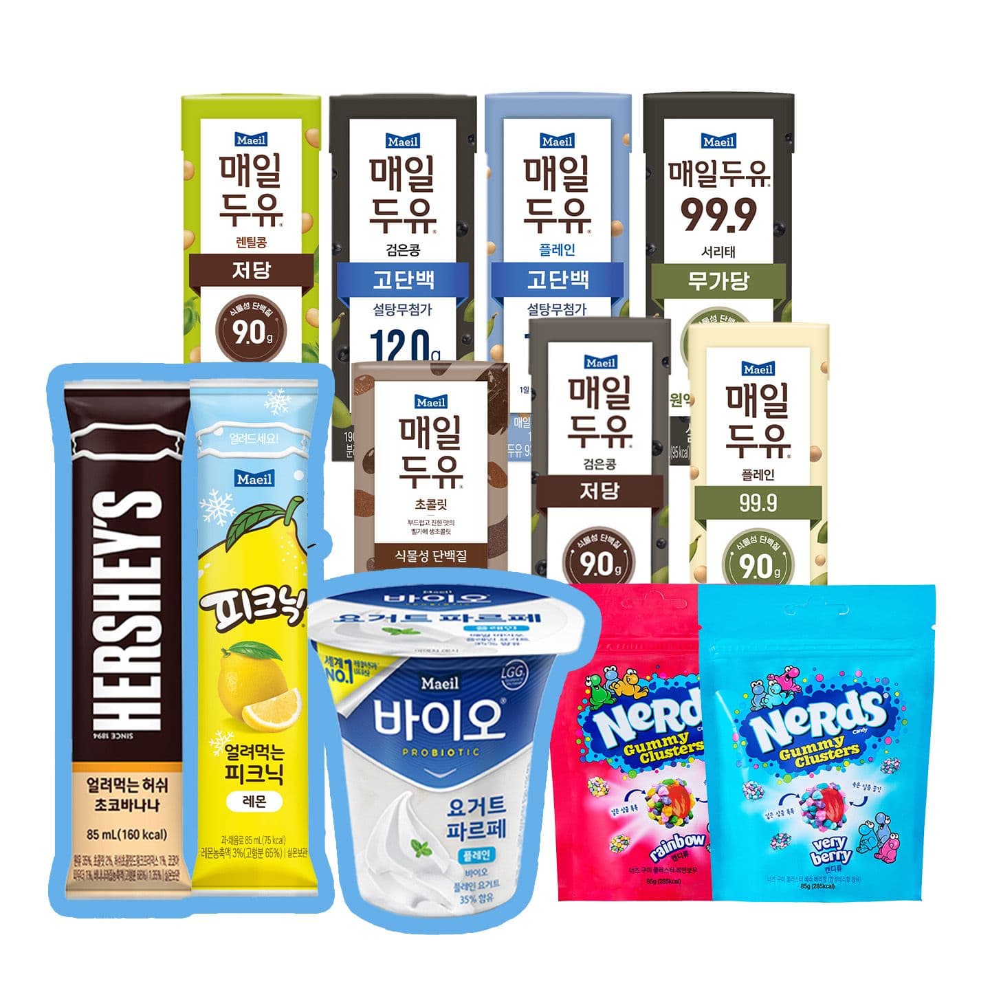 [오늘의집] 얼려먹는 허쉬 초코바나나 85ML*24개입 외 골라담기 (19,900원 / 남음)