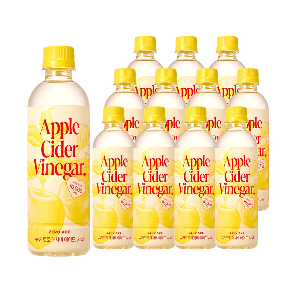 [토스쇼핑] 슈가로로 애사비 에이드 410ml 24병 10,900원 외 (무료배송)