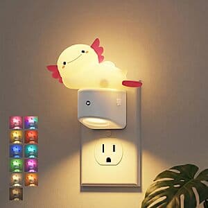 [Amazon] JandCase 3D RGB Color-Changing Plug-In Night Light ($15.99 / (약: 22,625원))
