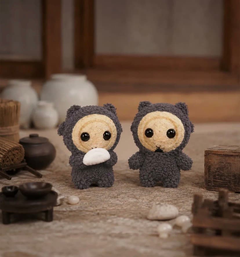 동궁/꺼먹살이 인형키링(8cm)11,000원