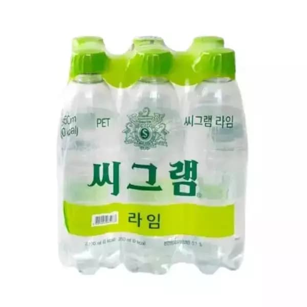 [쿠팡] 씨그램 라임 무라벨, 350ml, 24개 (10,800원 / 무료배송)