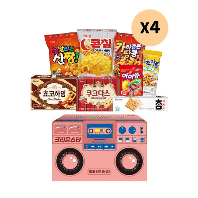 [지마켓] 크라운제과 레트로에디션 (9,860원 / 무료배송)