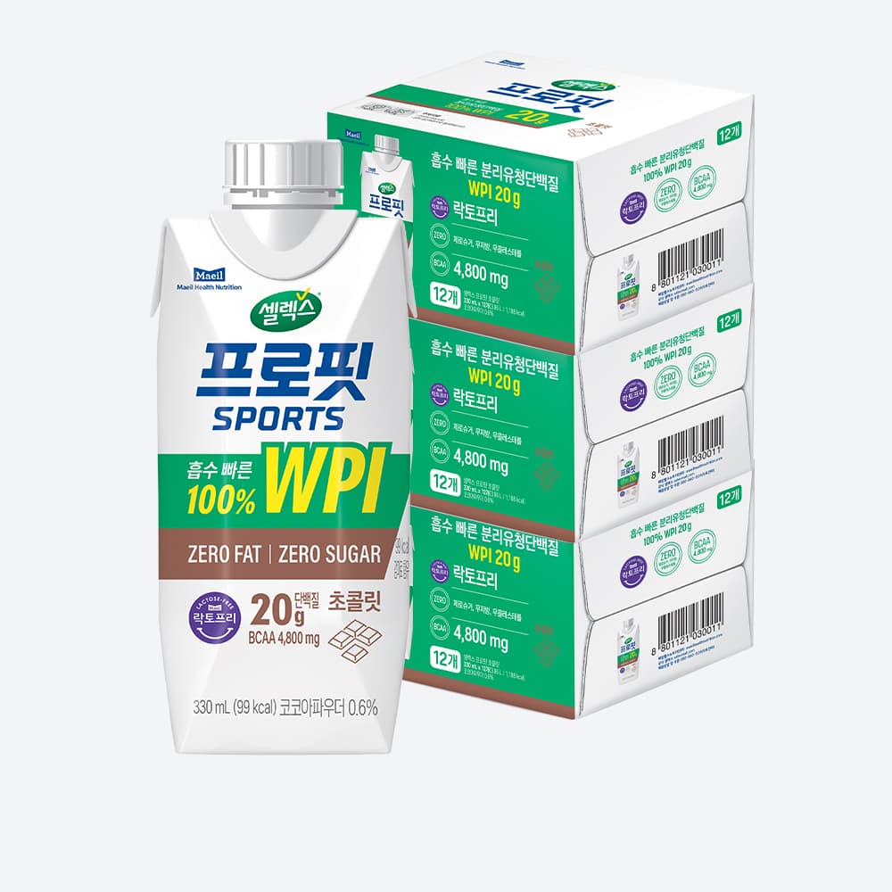 [기타] [셀렉스몰] 셀렉스 프로핏 WPI 음료 330ml 36팩 (50,048원/무료) (무료배송)