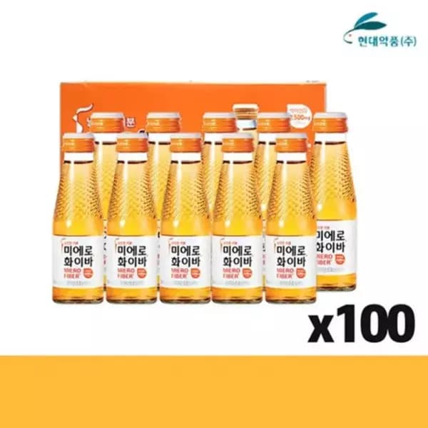 [쿠팡] 미에로화이바, 100ml, 20개 (9,150원 / 무료배송)
