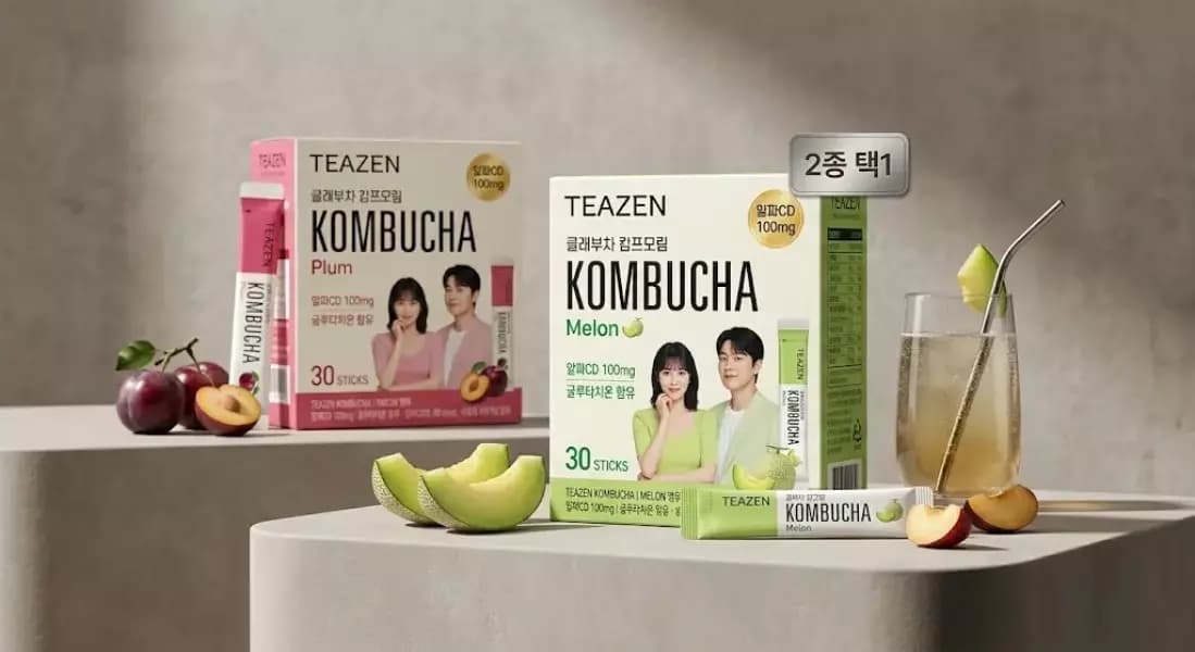 [쿠팡] 티젠 알파CD 콤부차 자두, 5g, 50개입, 1개 (11,920원 / 무료배송)