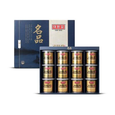 팔도감+페이코) 대천김 곱창캔김 12개 38,257원 (캔당 3,188원) (무료배송)