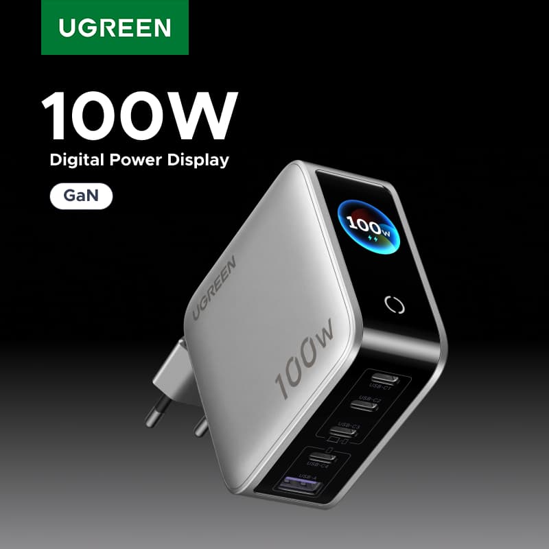[알리익스프레스] UGREEN 100W GaN 충전기 ($34.26 / (약: 48,474원))