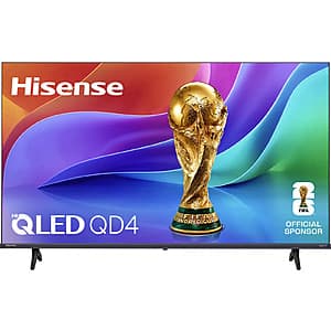 [Amazon] 40" Hisense QD4SR Series Hi-QLED FHD Smart Roku TV ($147.99 / (약: 209,391원))