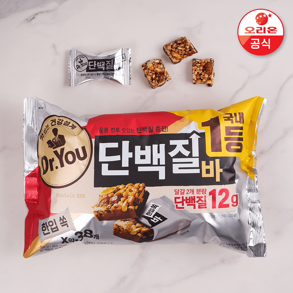 [쿠팡] 닥터유 한입쏙 단백질바, 380g, 1개 (7,980원 / 무료배송)