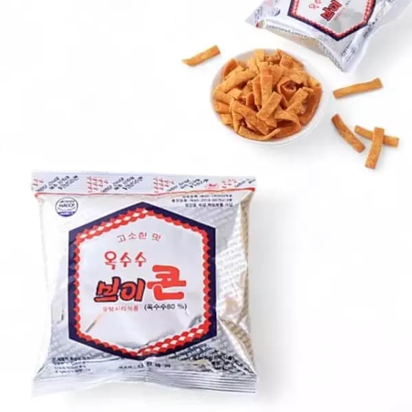 [쿠팡] 브이콘 옥수수 과자 50g 10개 (5,400원 / 무료배송)