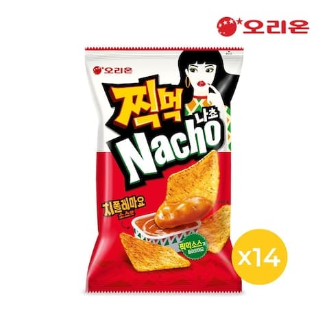 [오늘의집] 오리온 찍먹 나쵸 치폴레마요 84g 14개 (16,065원 / 무료배송)