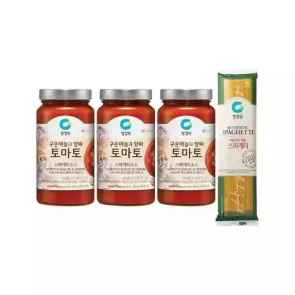 [쿠팡] 청정원 토마토 스파게티소스, 600g, 3개 (9,350원 / 무료배송)