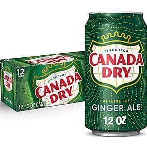 [Amazon] 12-Pk 12-Oz Canada Dry Ginger Ale Soda 3 for ($14.75 / (약: 20,869원))