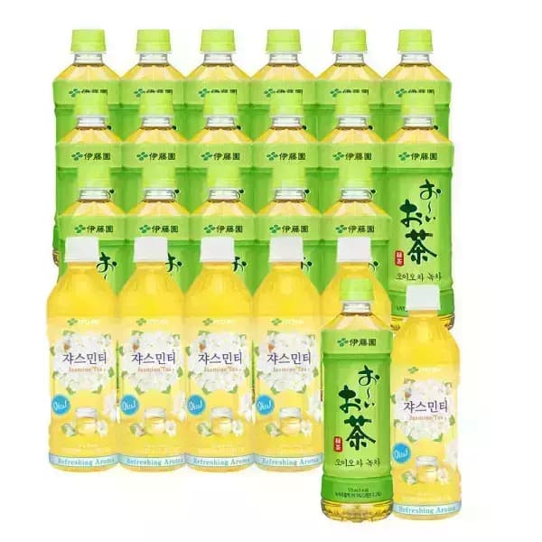 [지마켓] 오이오차 녹차 18입+ 쟈스민티 6입 (24,840원 / 무료배송)