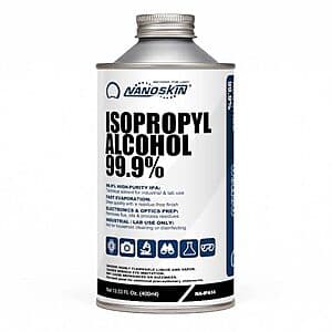 [Amazon] 13.5-Oz Nanoskin 99.9% Isopropyl Alcohol for Industrial & Laboratory Use ($5.30 / (약: 7,498원))