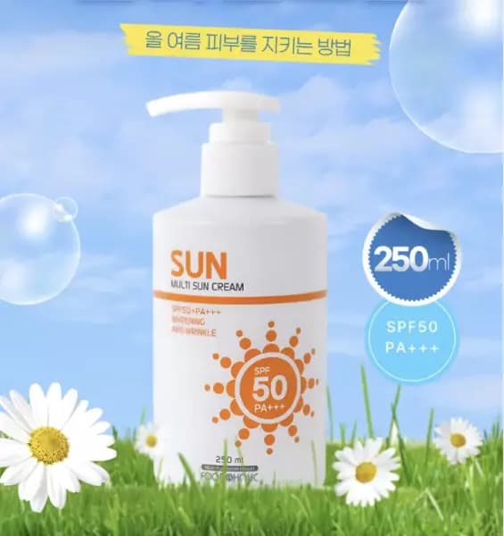 [쿠팡] 푸드어홀릭 멀티 선 크림 SPF50 PA+++, 70ml, 2개 (3,930원 / 무료배송)