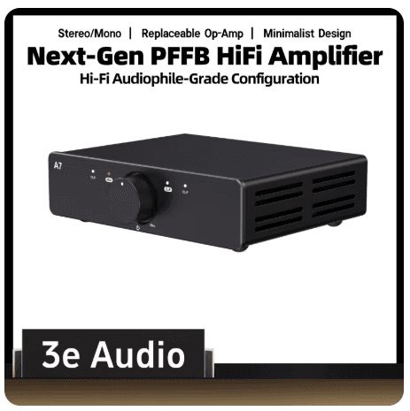 3E 오디오 차세대 A5 A7 HiFi 앰프 스테레오 모노 ($202.72/무료)