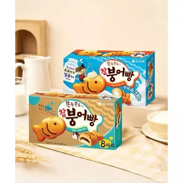 [쿠팡] 오리온 참붕어빵 우유슈크림맛 8p (7,980원 / 무료배송)