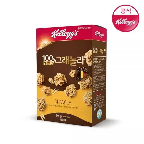 [쿠팡] 켈로그 그래놀라 시리얼 900g (8,720원 / 무료) (무료배송)
