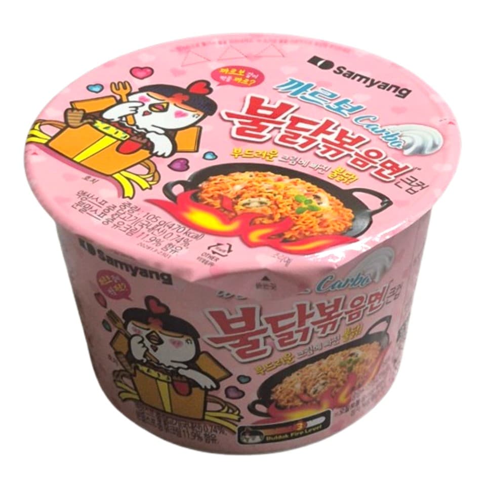 삼양 까르보 불닭볶음면컵 105G X 16 (15,790원)