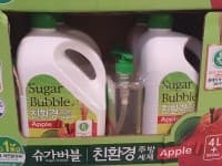 슈가버블 애플향 주방세제 4.0L + 940ML (9,990원)