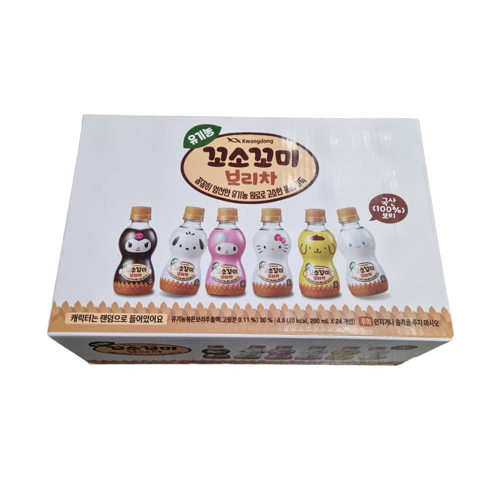 광동 유기농 어린이 보리차 200ML X 24 (12,990원)