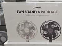 LUMENA 루메나 탁상용 선풍기 STAND 4 (2개입) (59,900원)