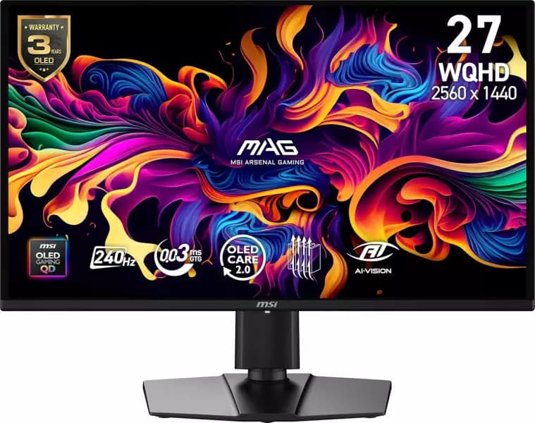 [지마켓] MSI MAG 274QP QD-OLED X24 WQHD 240 ( 체감가 41~2만/네페포인트 5만 ) (463,910원 / 무료배송)