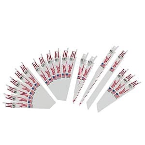 [Slickdeals] 19-Pc Milwaukee Sawzall Wood Metal Cutting Bi-Metal Reciprocating Saw Blade Set ($20.00 / (약: 28,298원))