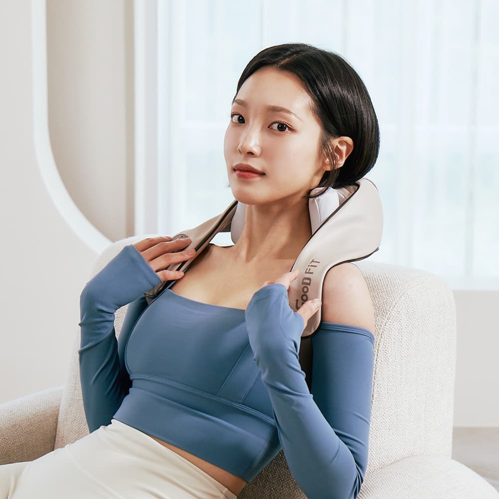 [토스쇼핑] 굿핏 어깨 온열 마사지기, 19,110원 (무료배송)