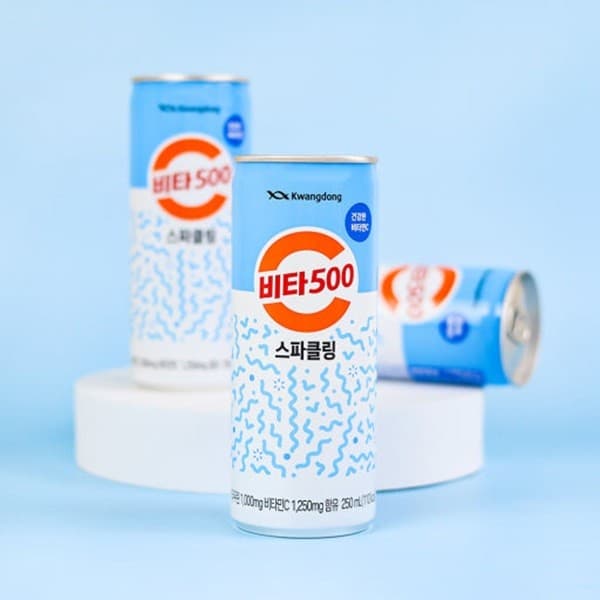 비타500 스파클링 250ML X 24캔 (12,490원)